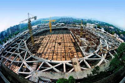 建設(shè)中的杭城人防地下工程
