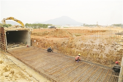 南靖優(yōu)化城市路網(wǎng)圓山大道加緊建設(shè)-閩南網(wǎng)